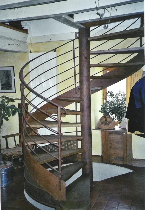 Escalier-rouiller